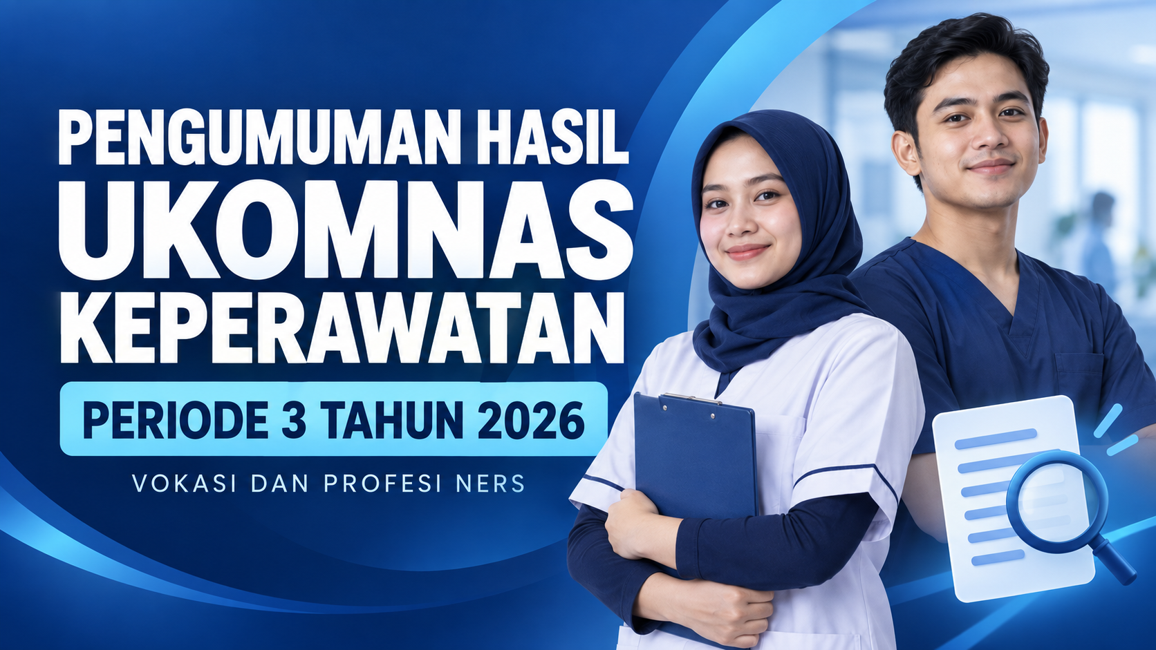 Thumbnail artikel Pengumuman Hasil UKOMNAS Keperawatan Periode 3 Tahun 2026